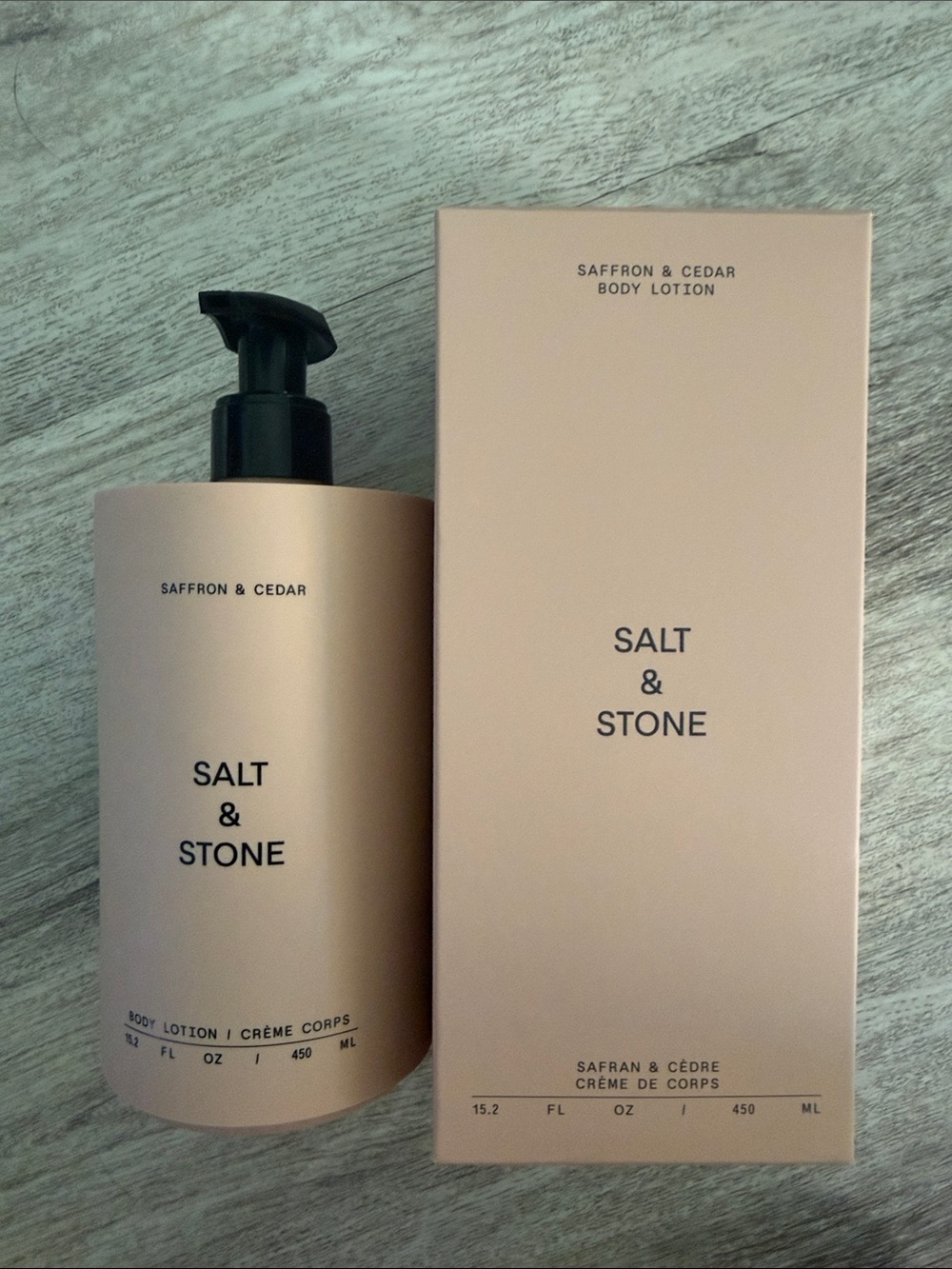 Saffron & Cedar Body Lotion - sold out